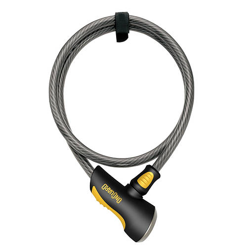Велозамок Onguard 8040L AKITA 300см х 12мм Black, фото 1