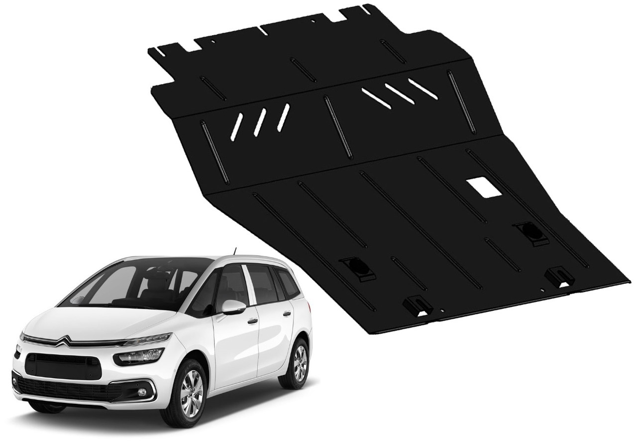 Захист двигуна Citroen Grand C4 Picasso II 2013-2021, фото 1