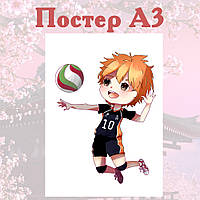 Постер плакат аниме Волейбол 42х29 см А3 (poster_0294)