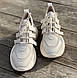 Демісезонні кросівки шкіряні жіночі замшеві на платформі молодіжні стильні зручні модні якісні бежеві 36 розмір M.KraFVT 2142 2024, фото 9