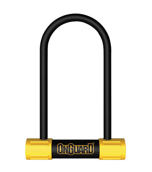 Велозамок Onguard U-lock 8010 BULLDOG STD 115x230 Black Yellow, фото 1