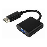 Переходник адаптер DisplayPort - VGA Black (6248)