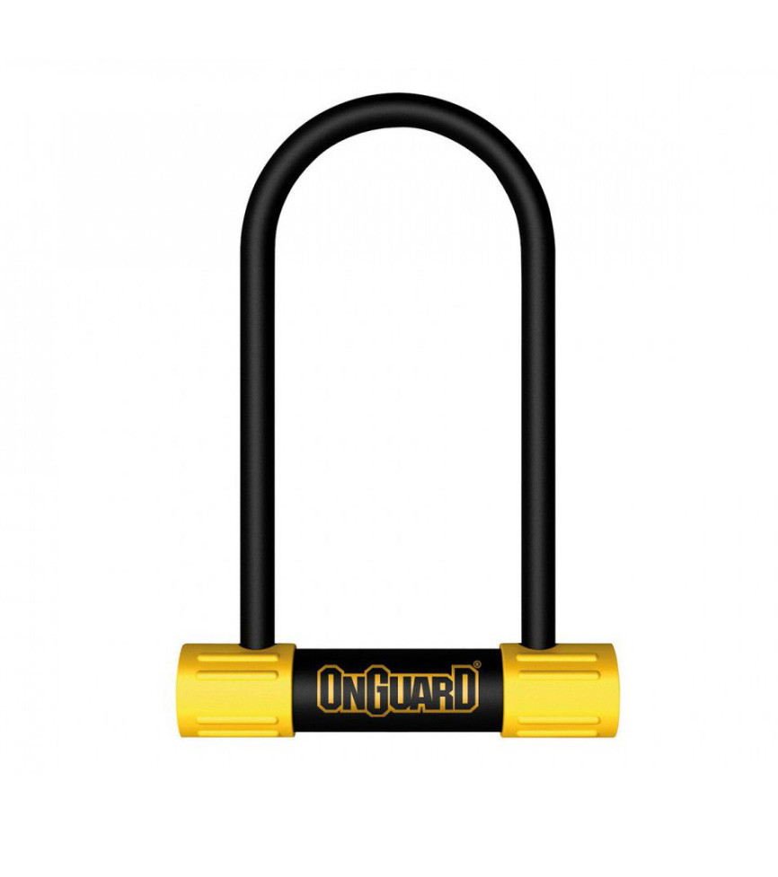 Велозамок Onguard U-lock 8013М BULLDOG Medium 90x175 Black Yellow