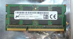 Оперативна пам'ять для ноутбука Sodimm DDR3L 8GB 1866mhz PC3L-14900 (Hynix, Samsung, Kingston...) б/в