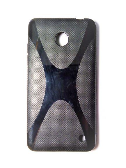 Чохол Mobiking Silicon Nokia 630 635 Black накладка силіконова