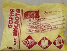 Добриво Борна кислота 100 г (АГРООПТ+)