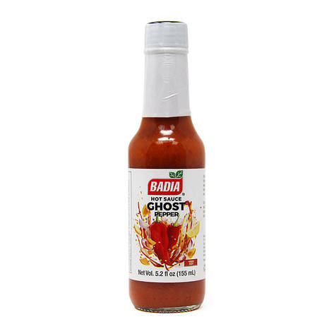 Соус гострий Хост Пеппер (Ghost Pepper) Badia, 155мл, фото 2
