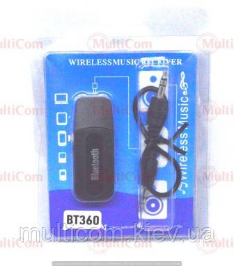 03-00-213. Конвертор Bluetooth - AUX (receiver), ВТ-360