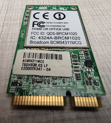 Wi-Fi модуль з ACER 5720G Broadcom BCM94311MCG, фото 1