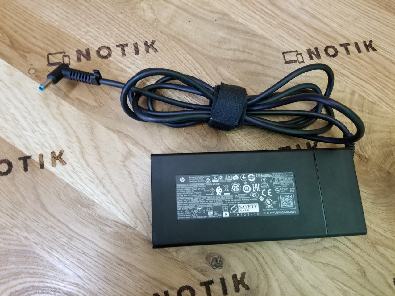 Блок живлення для ноутбука HP 150 W 19.5 V 7.7 A 4.5x3.0 mm (TPN-DA03, 775626-003) Оригінал Б.У.