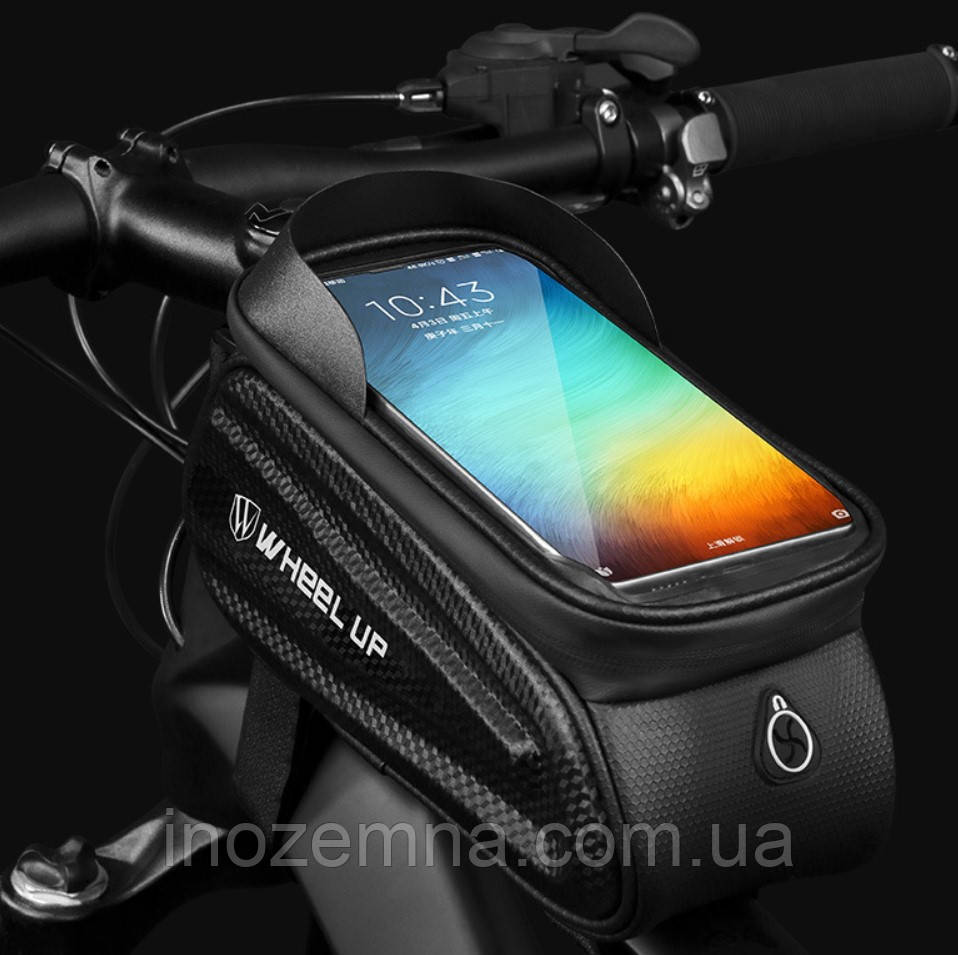 Велосумка 7,5 дюймів для смартфона на раму WheelUp