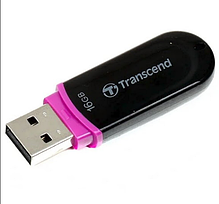 Флешка Transcend 300 USB Flash drive 16GB Black, фото 6