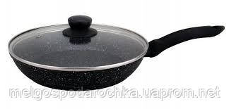 Сковорода Ardesto Gemini Gourmet с крышкой, 28 см, №1928 алюминий