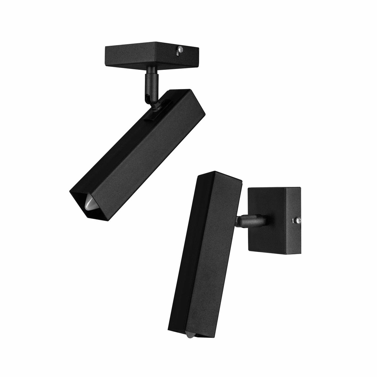 Світильник циліндр поворотний Е14 Quadro SQ 1840, фото 1