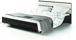 Ліжко півтороспальне з ДСП/МДФ в спальню Марія Світ Меблів