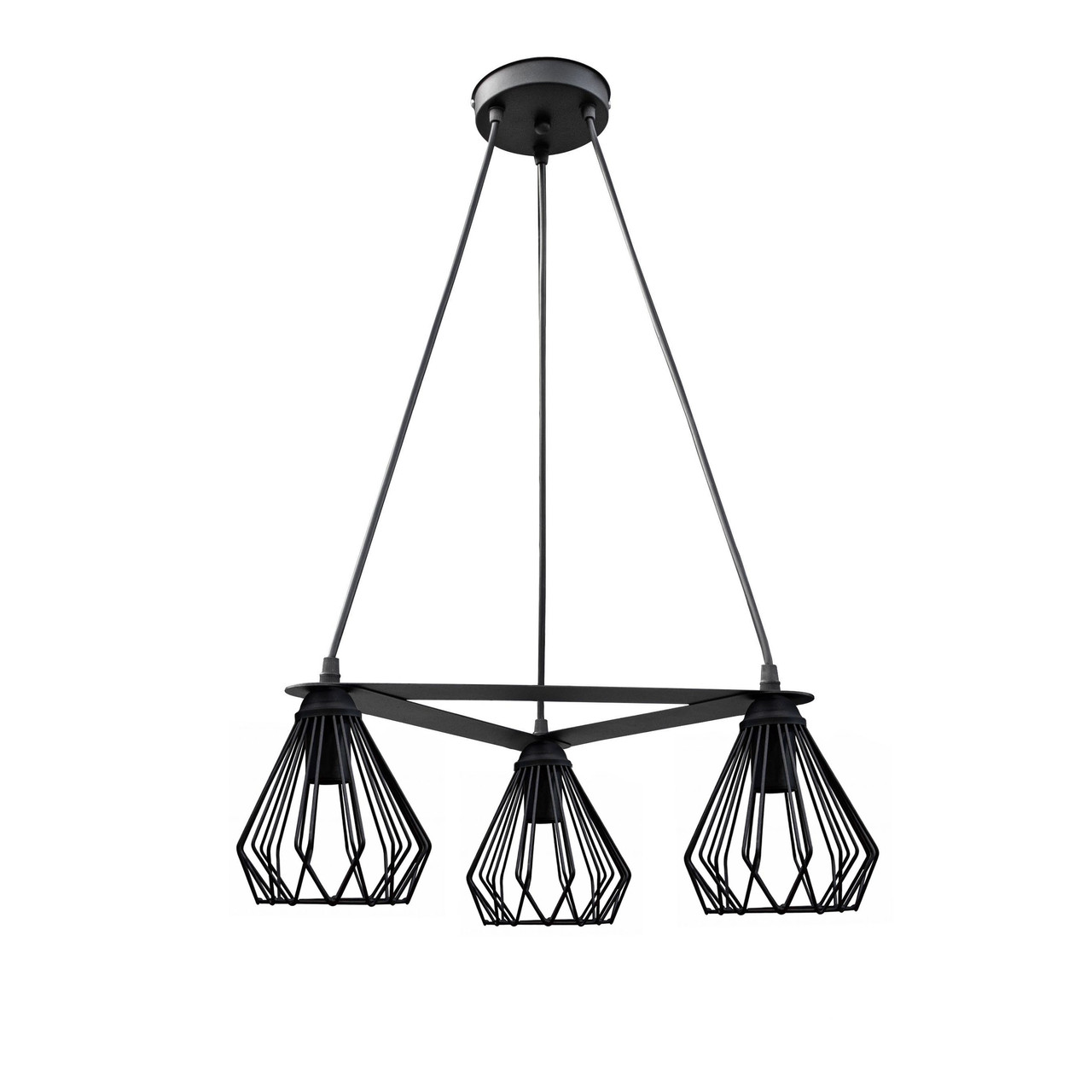 Лофт світильник підвісний Е27-3 Silvia NL 205371-3, фото 1