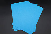 Блакитний Фетр для виробів і рукоділля 2 мм. жорсткий Декоративна тканина для дизайну та декупажу