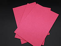 Розовый фетр в листах для поделок 2мм. Ткань для творчества и рукоделия Набор фетра Тонкий