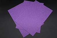 Набор Фетра для рукоделия и декупажа фиолетовый 1 мм. Заготовки ткани