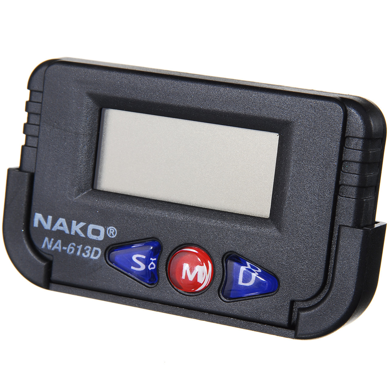 Годинники в авто NAKO NA-613D, індикація секунд, будильник, чорні S