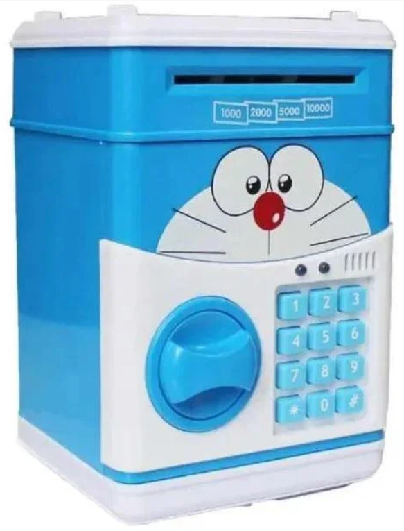 Сейф-скарбничка дитячий Cartoon Box 7030 з кодовим замком, кіт S