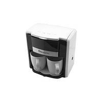 Крапельна кавоварка з 2 чашками Domotec MS-0706 White S