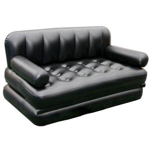 Диван ліжко трансформер надувний Bestway 75056 Black S