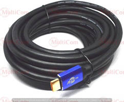 05-07-381. Шнур HDMI (штекер - штекер), version 2.1, 8K 48Gbps, 8K@60Hz/4K@120Hz, AtCom, в блістері, 2м