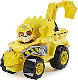 Щенячий патруль Діно автомобіль Кремез PAW Patrol Dino Rescue Rubble, фото 3