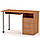 Письмовий стіл СКМ-9 дуб сонома Компаніт (120х60х74 см), фото 7