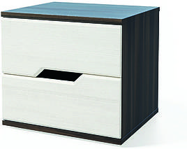 Тумба приліжкова з ДСП/МДФ в спальню Марія (2 шт.) Світ Меблів