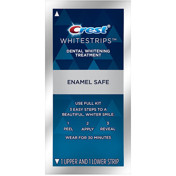 Crest Whitestrips Noticeably White - Відбілюючі смужки для зубів (1 treatment) для проби
