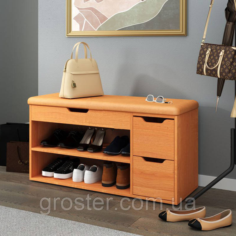 Тумба для взуття Б-7. Взуття із сидінням, фото 1