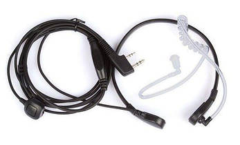 Гарнітура для рації Kenwood-Baofeng (BF-888S,UV-5R,UV-82) ларингофон V1, фото 1