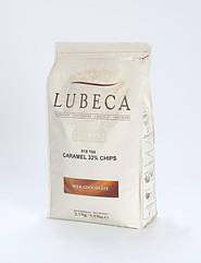 Шоколад карамельний Lubeca CARAMEL 33% 2,5 кг