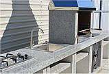 Вуличний камін-барбекю зі столом "Гарден Шеф", фото 10