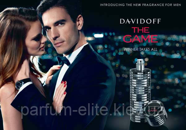 Мужская туалетная вода Davidoff The Game 100ml(test) - фото 2 - id-p200641070