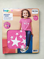 Дитяча футболка дівчинка малинова зірка Фотохром LUPILU 98-104