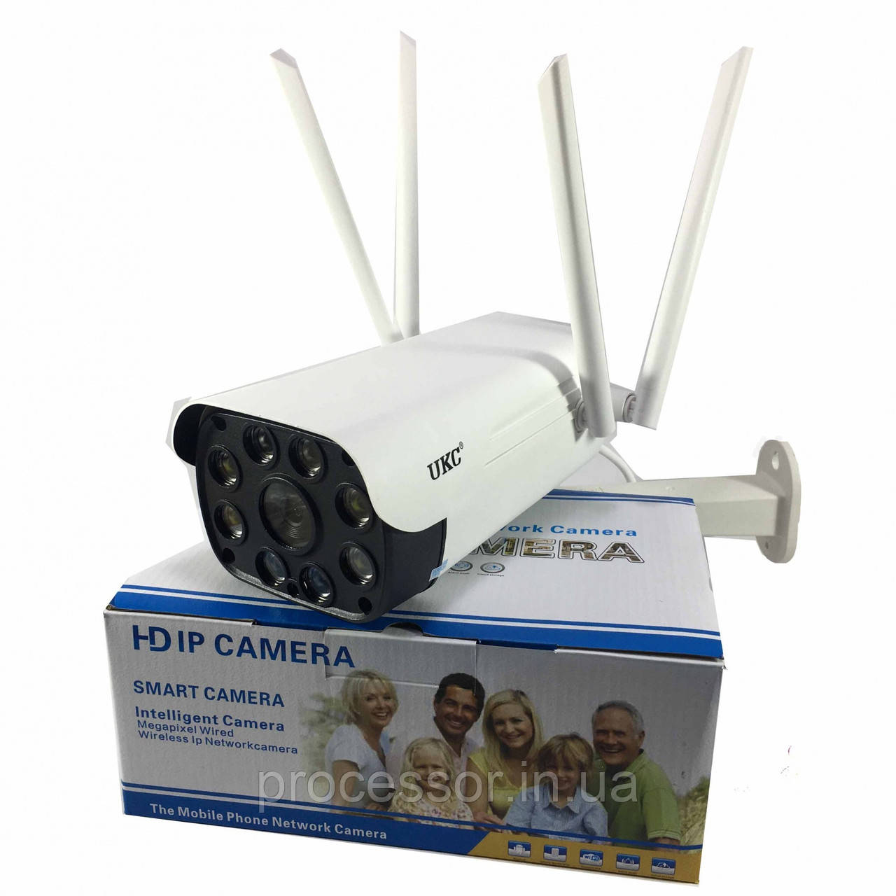 Вулична Wi-Fi водонепроникна камера відеоспостереження для охорони