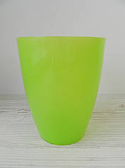 Пластикове кашпо для орхідеї Ага d12см зелене