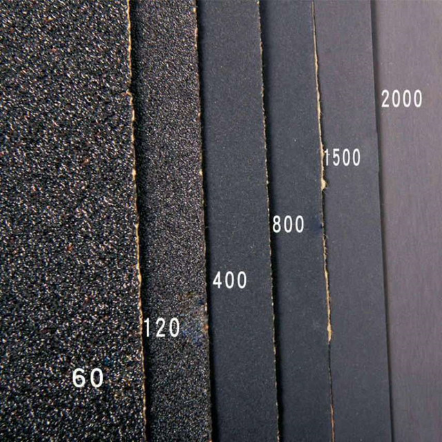 Druhy brusného papíru v závislosti na účelu