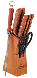 Набір ножів з нержавіючої на підставці Bohmann BH 5103 WD 8 предметів