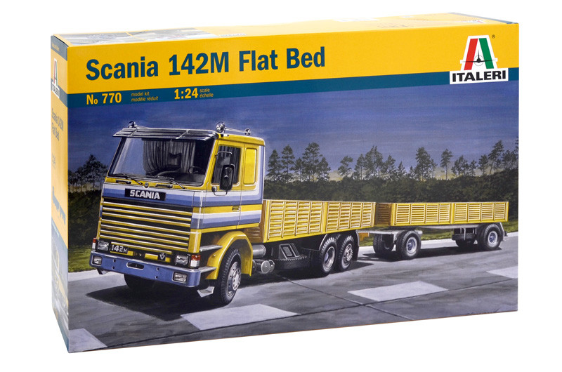 Italeri 1/24 Scania 142M Flat Bed