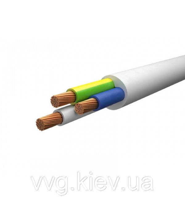 Провід ПВС 3х2,5 Запорізький завод кольорових металів (ЗЗКМ)