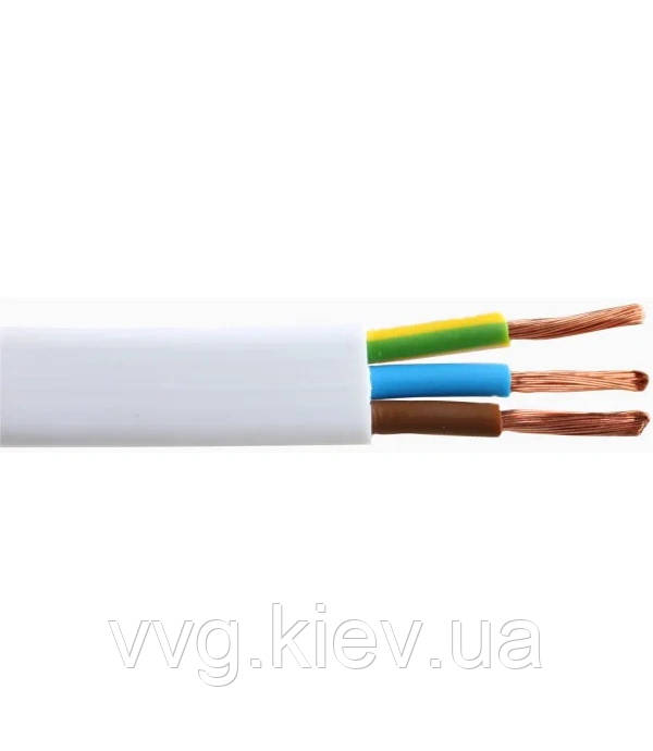 Шнур ШВВП 3х1,5 Запорізький завод кольорових металів (ЗЗКМ)