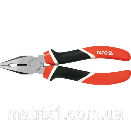 Плоскогубці комбіновані, 200 мм YATO YT-1942, фото 1
