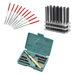 Різні ріжучі інструменти