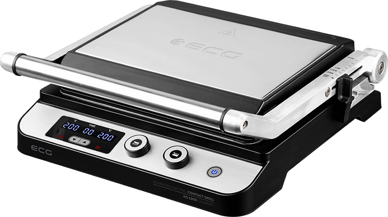 Електричний гриль ECG KG 1000 Gourmet виробництво Чехія