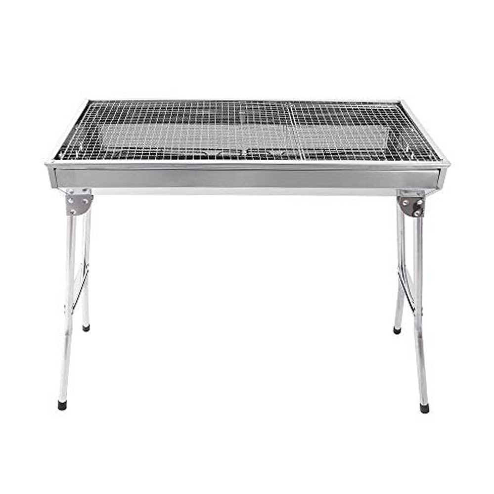 Переносний портативний мангал Компактний садовий для барбекю і гриля BBQ-5002 48х34х59 см для пікніка