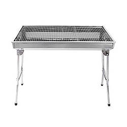 Переносний портативний мангал Компактний садовий для барбекю і гриля BBQ-5002 48х34х59 см для пікніка
